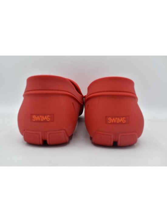 SWIMS Mens Size 11.5 Riva Red‎ Slip On Water-Resistant Loafers Shoes main image 11